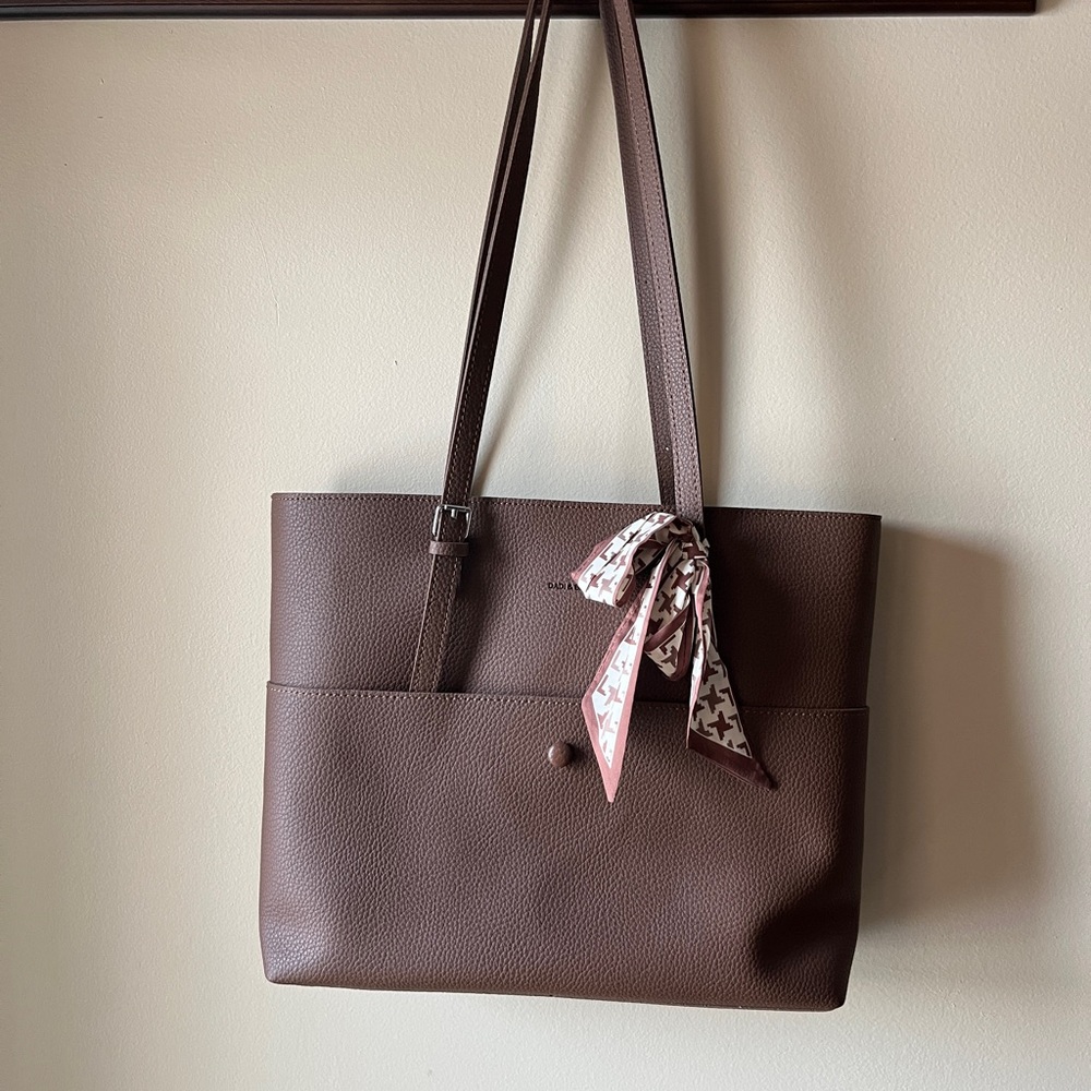 Elegant Brown Tote Bag